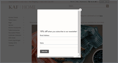 Desktop Screenshot of kafhome.com